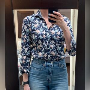 Simons <> Liberty of London collab blouse.